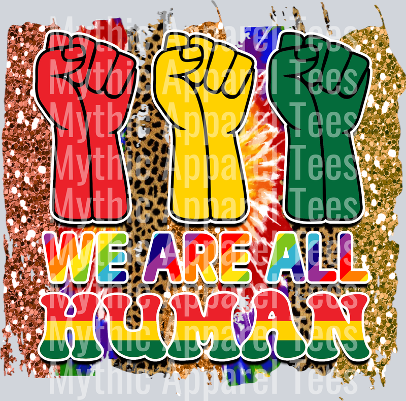 we are all human LGBTQ+ Transfer