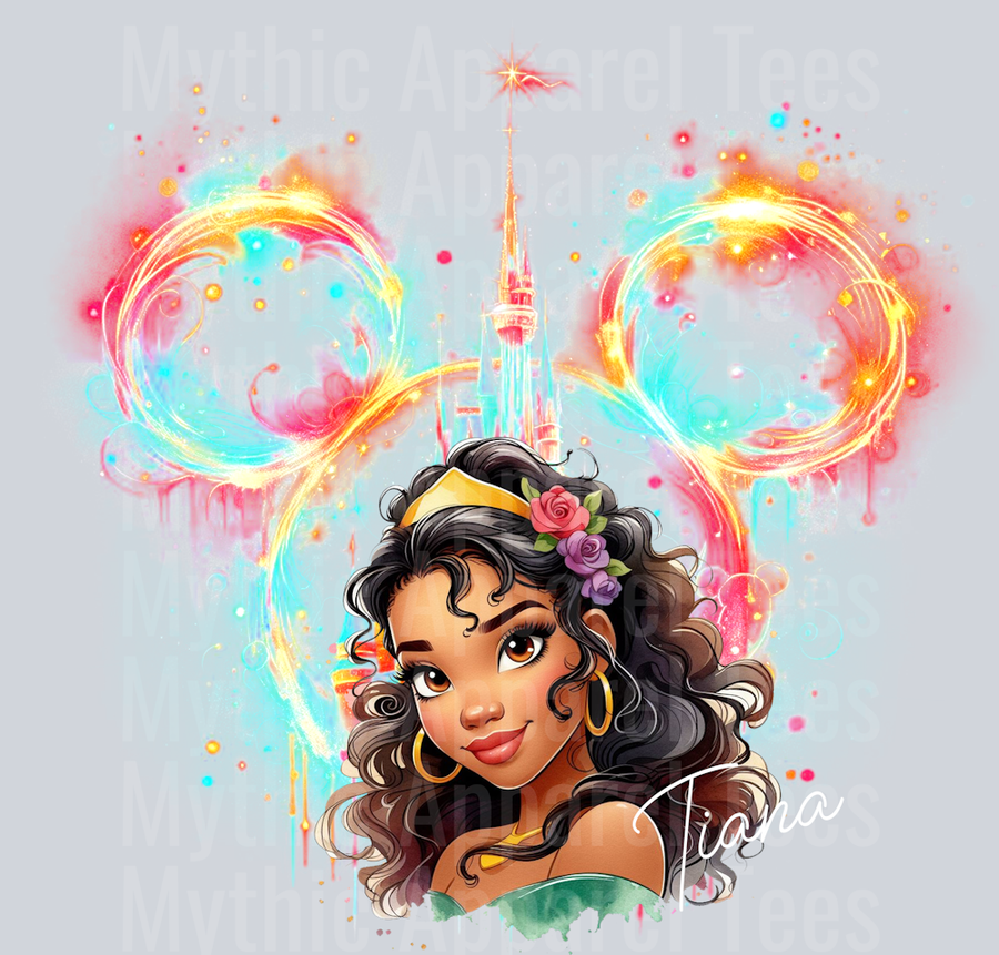 Tiana Disney Castle Disney Princess
