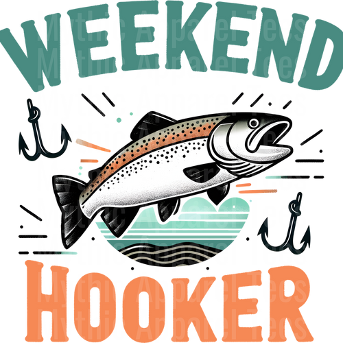 Fishing DTF Transfer