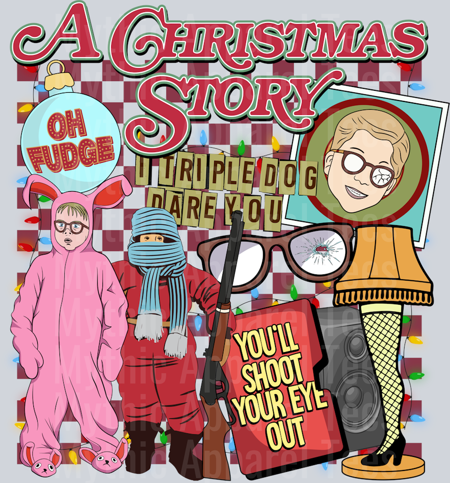 OR 05102024 NHUY Retro Groovy A Christmas Story Movie