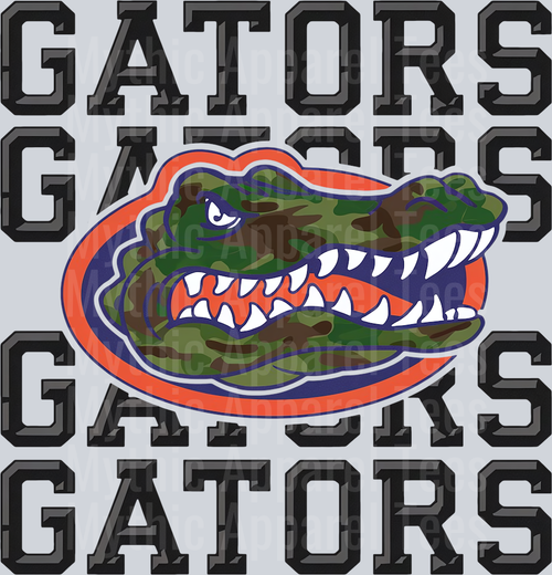 Florida Gators College Football Team Logo DTF Football Transfers