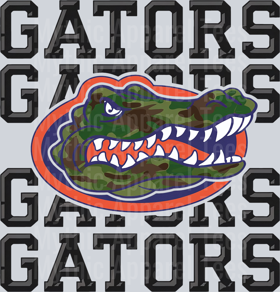 Florida Gators College Football Team Logo DTF Football Transfers