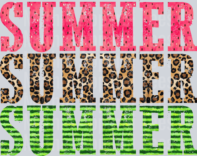 Summer Leopard Prints and Neons