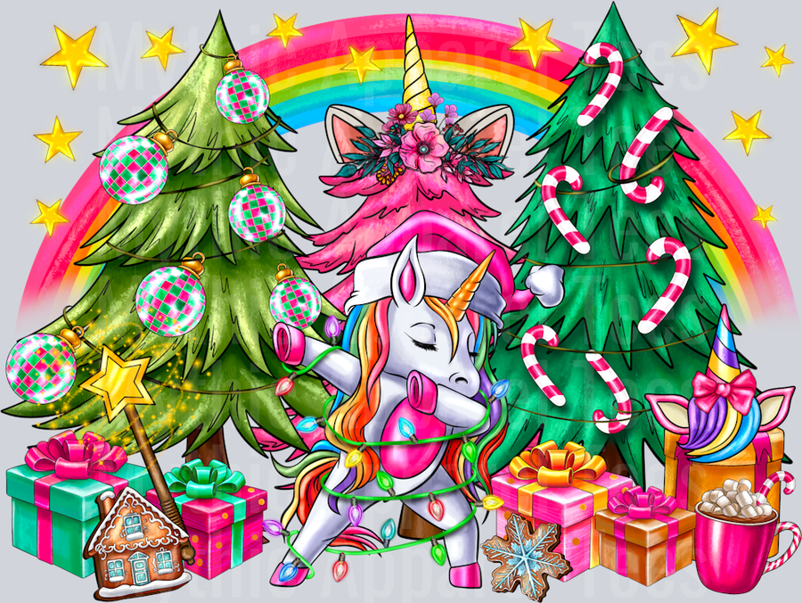 Christmas Tree Unicorn