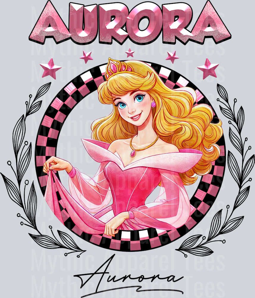 Aurora Disney Classic Portrait with Signature Disney Princess