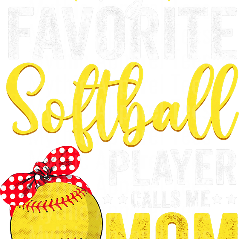 Softball DTF Transfer