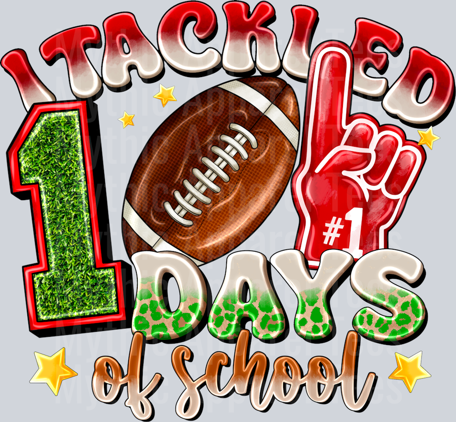 I Tackled 100 Days Of School Football