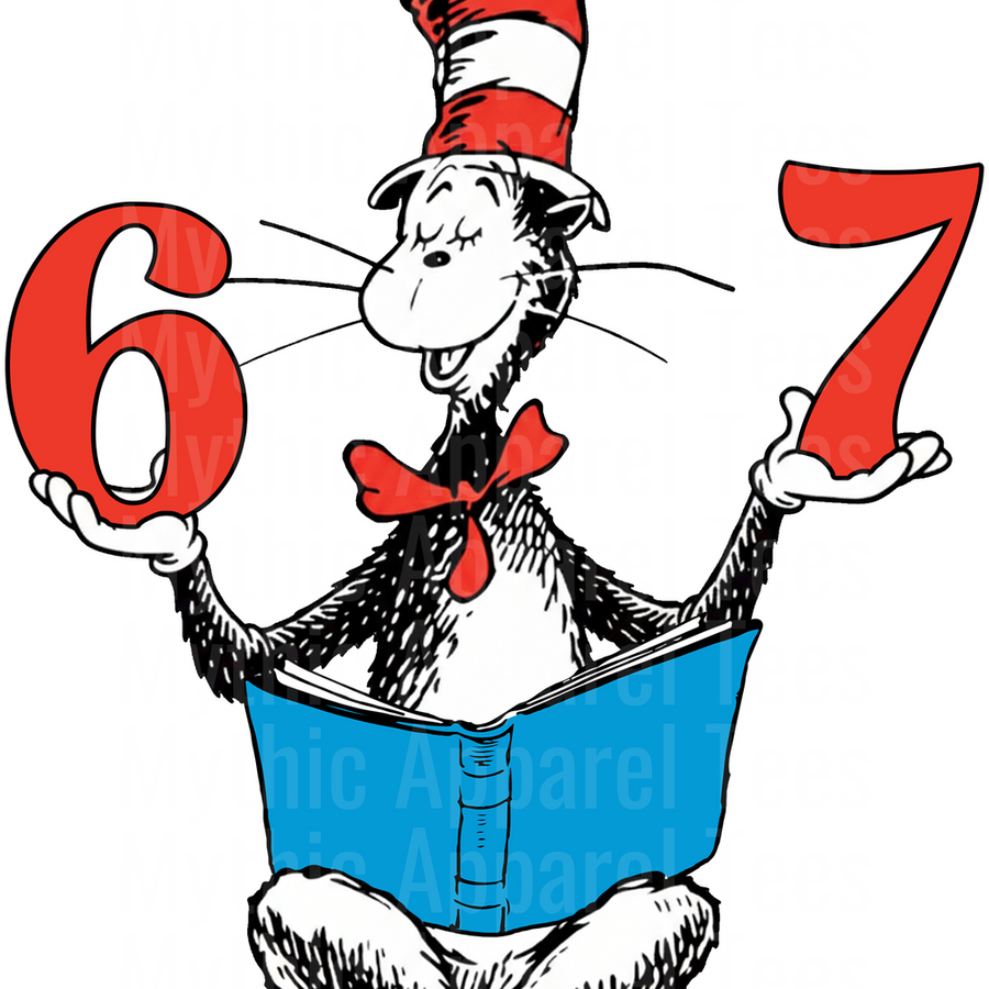 Dr Suess DTF Transfer