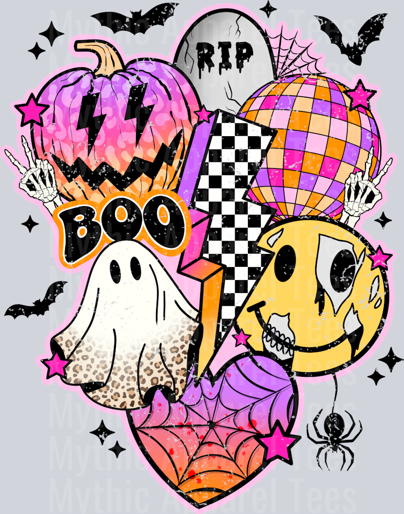 Retro_Halloween_Collage_Grunge