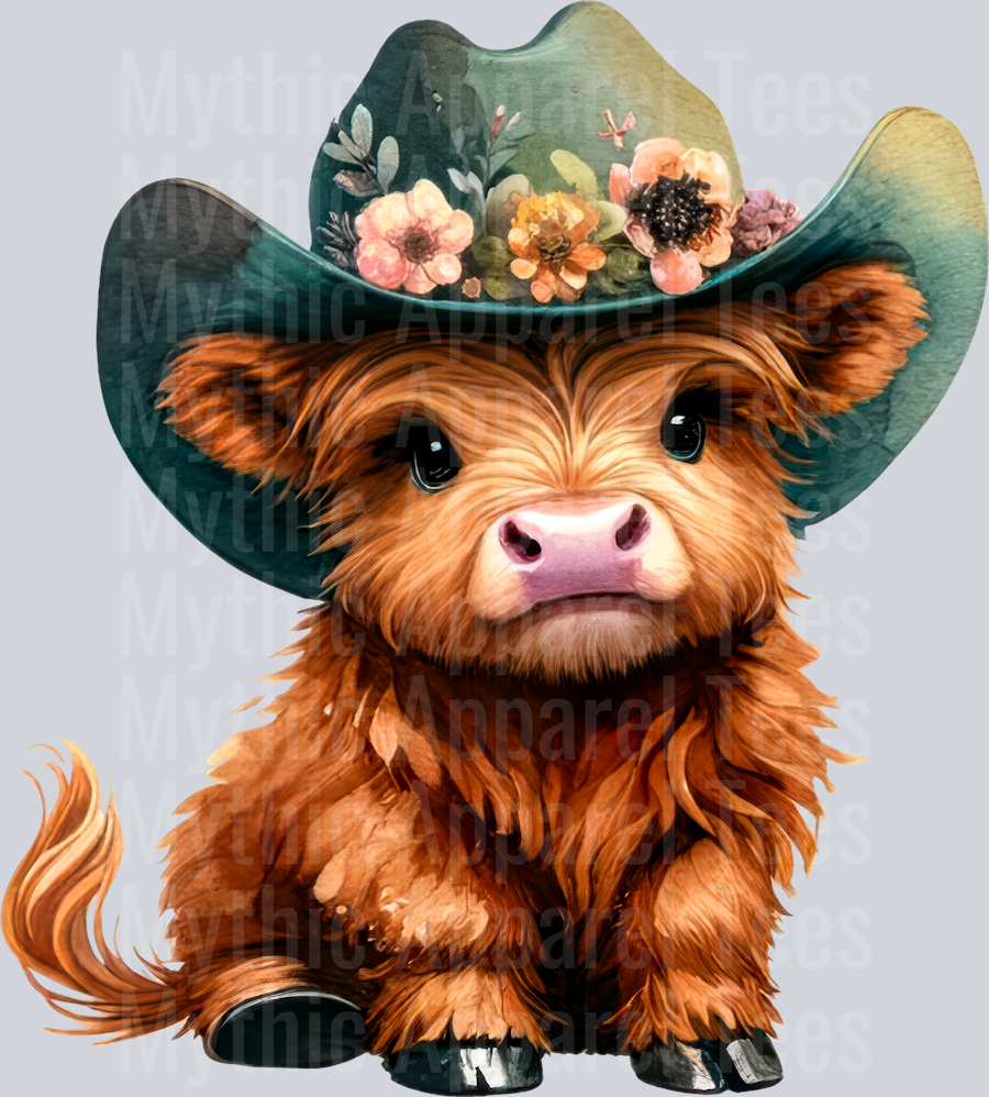 Western highland Cow 4 2 DTF Western Highland Cow Transfers