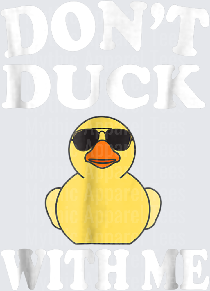 Jeep Ducks Don't Duck With Me Cool Rubber Duck Sunglasses