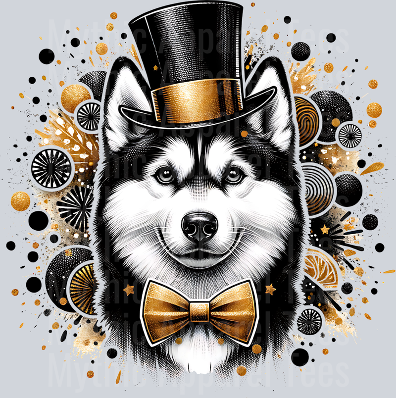 NEW YEARS HUSKY