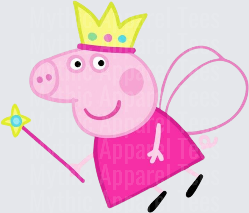 Peppa Pig Fairy Princess with Crown and Magic Wand