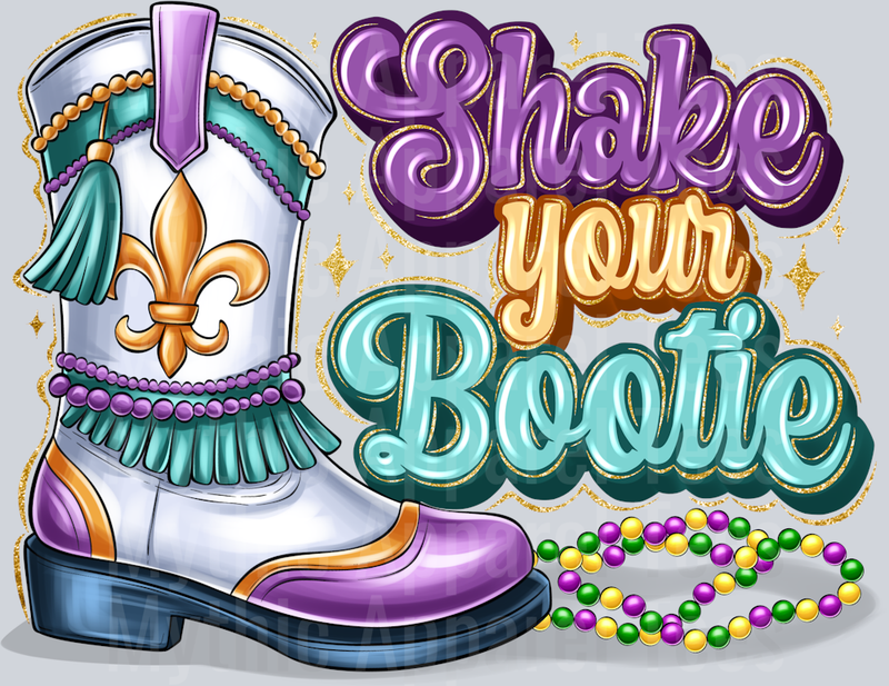 Shake Your Bootie Mardi Gras