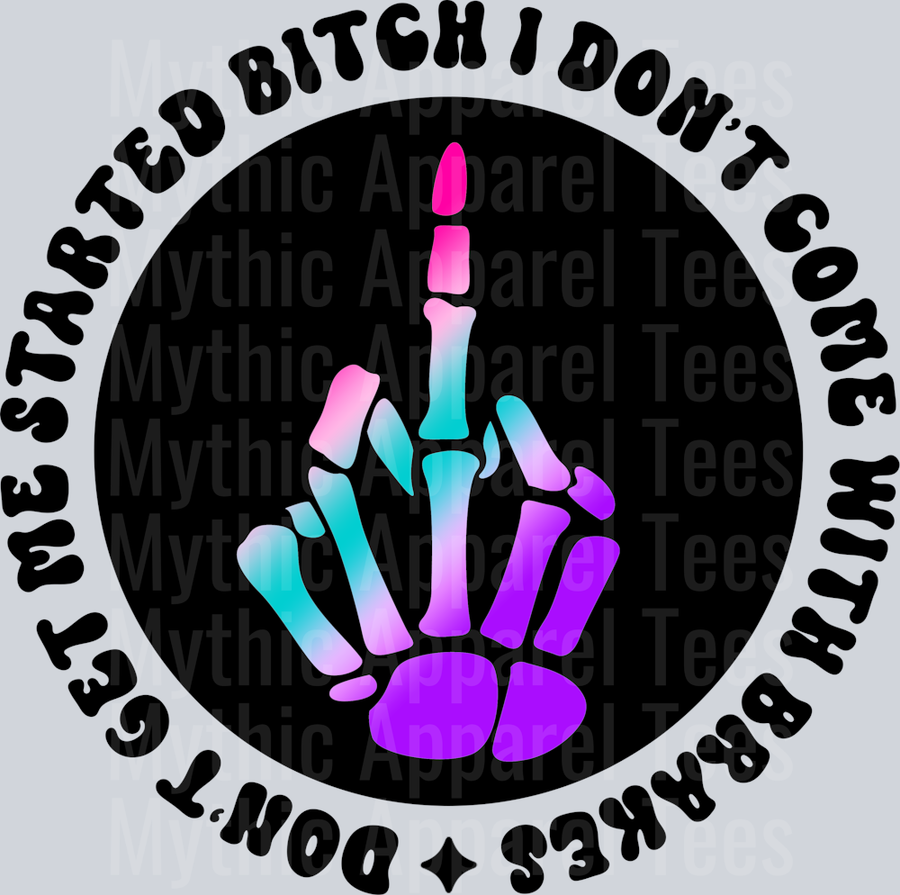 Color Dont Get Me Started Pocket