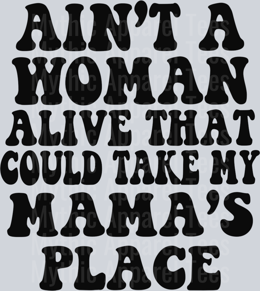 Ain’t a woman alive Tupac Quote DTF Rapper Transfers