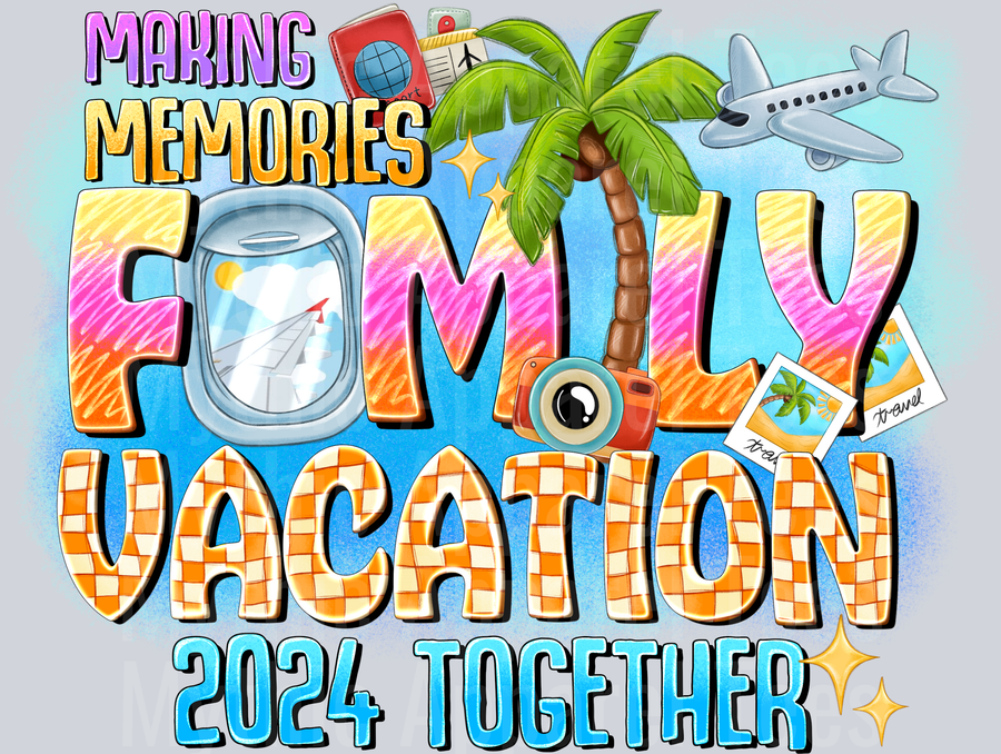 Family vacation 2024 DTF Summer Transfers