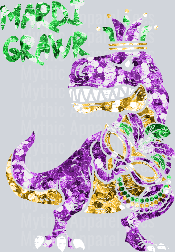 AZ743 Mardi Gras Rhinestone