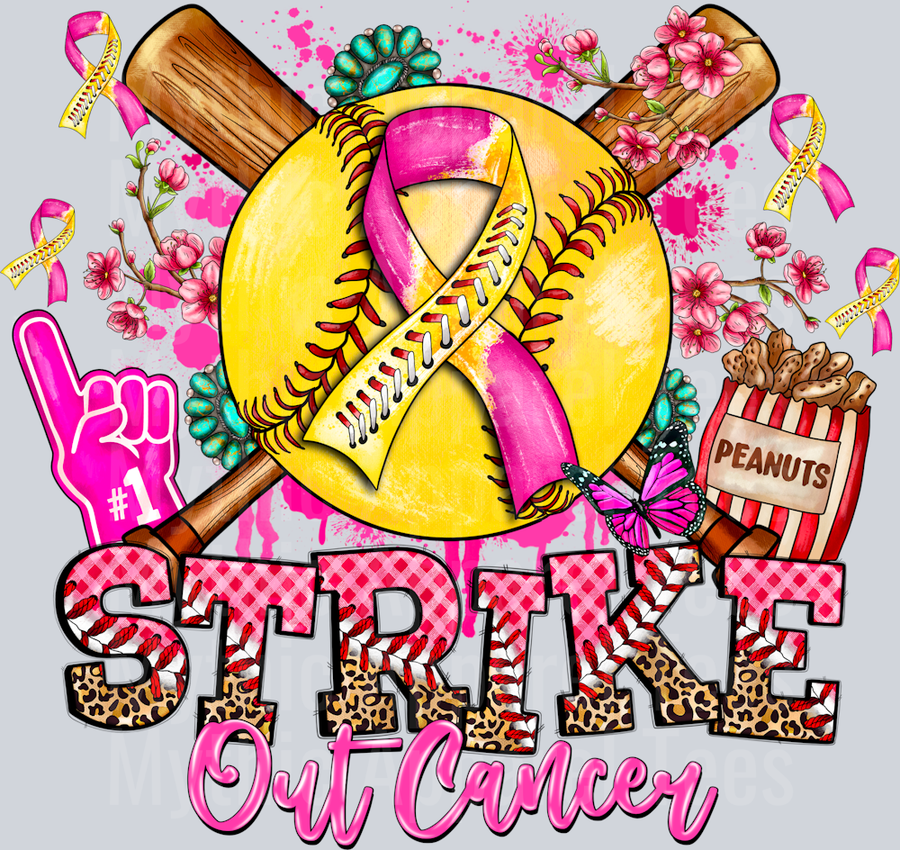 Strike Out Cancer Softball Breast Cancer Awareness