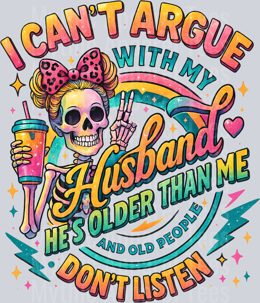 I cant argiue with Husband 1