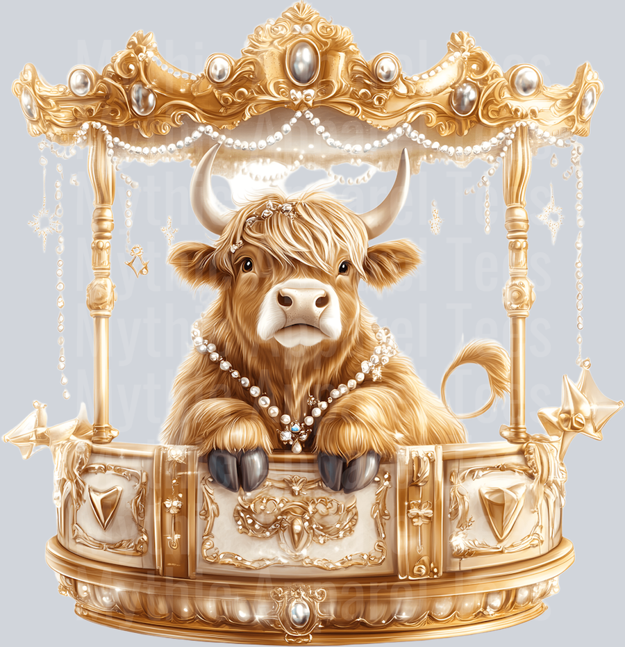 AZ810 Mardi Gras Highland Cow (9)