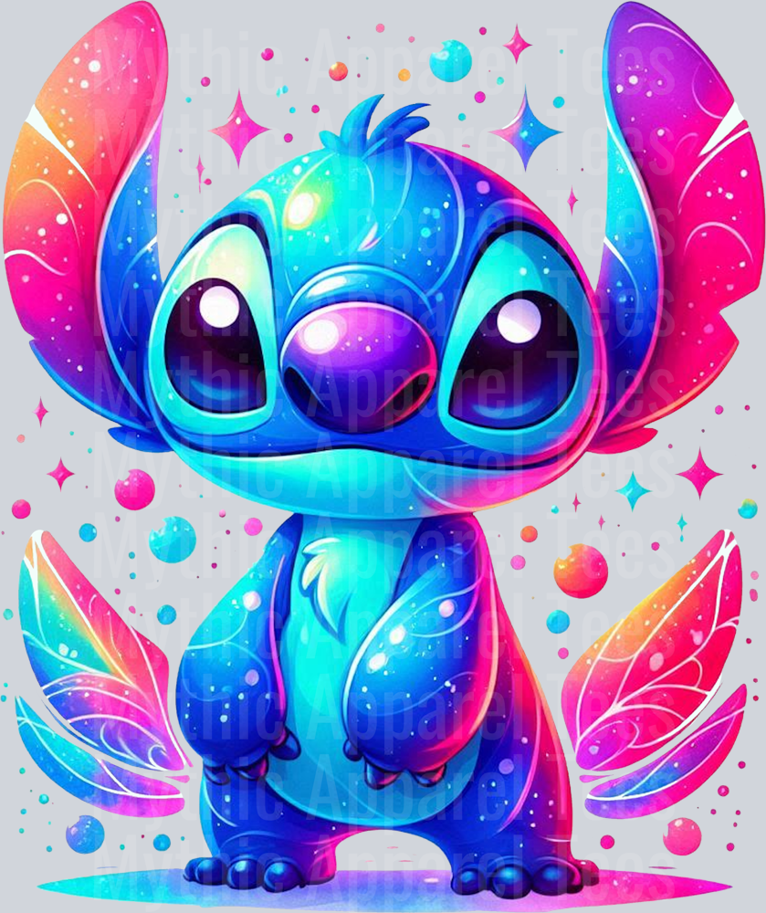 Stitch Disney 5 Colorful Pop Art Pop Culture Cosmic style