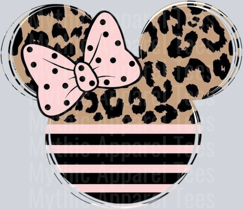 Disney Stripes and print DTF Disney Transfers