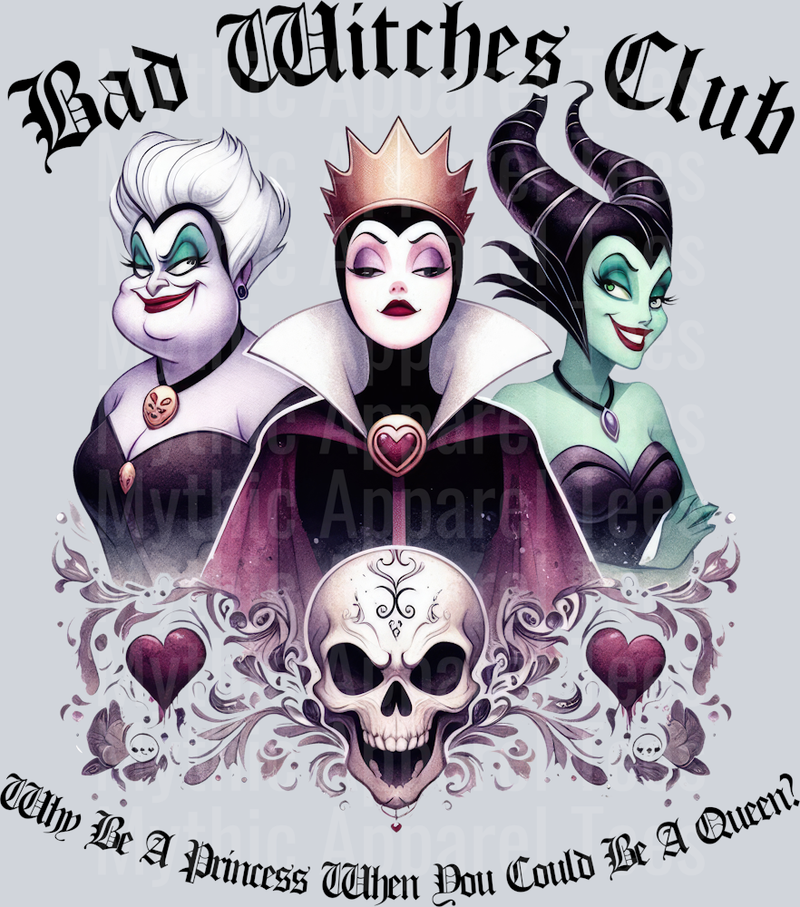 Bad Witches club 2 DTF Disney Villains Transfers