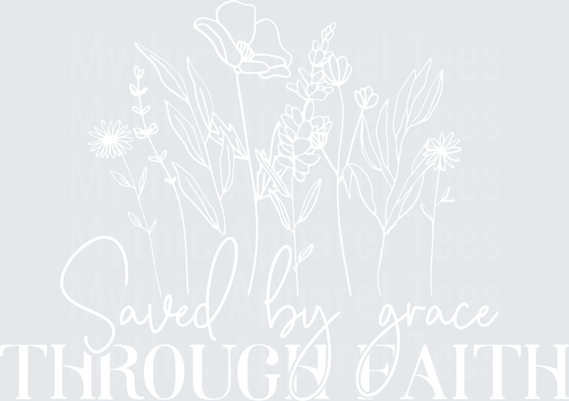 Bold Faith Typography Graphic with Inspirational Religious Text Design