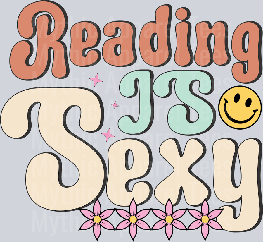 Retro Reading Is Sexy SVG Design-01
