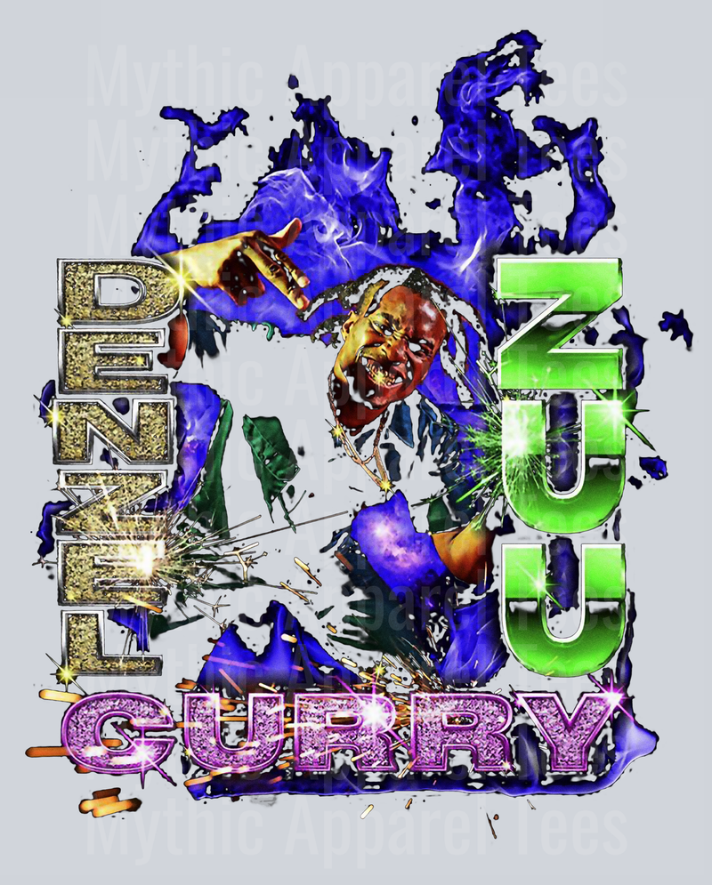 Denzel Curry HALFTONE Made For Black Shirt DTF Pop Culture Transfers