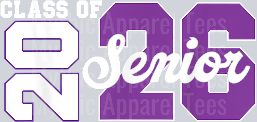 Class of 2026 Senior 2026 Back To School 2026 & Graduation T-Shirt