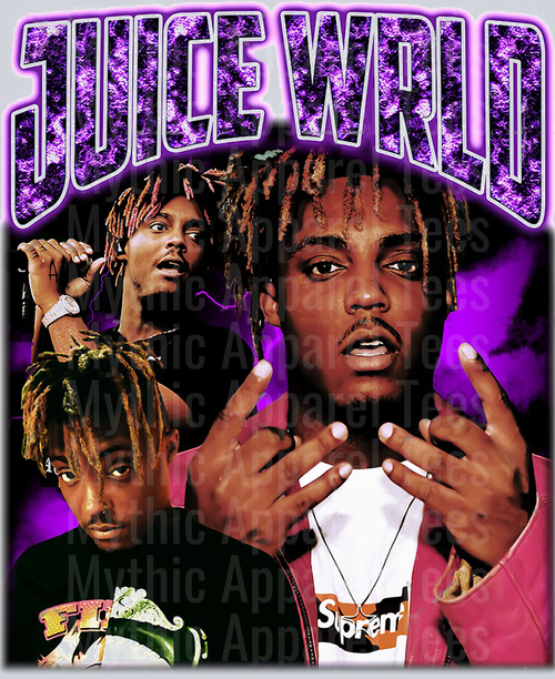 Juice Wrld DTF Pop Culture Transfers