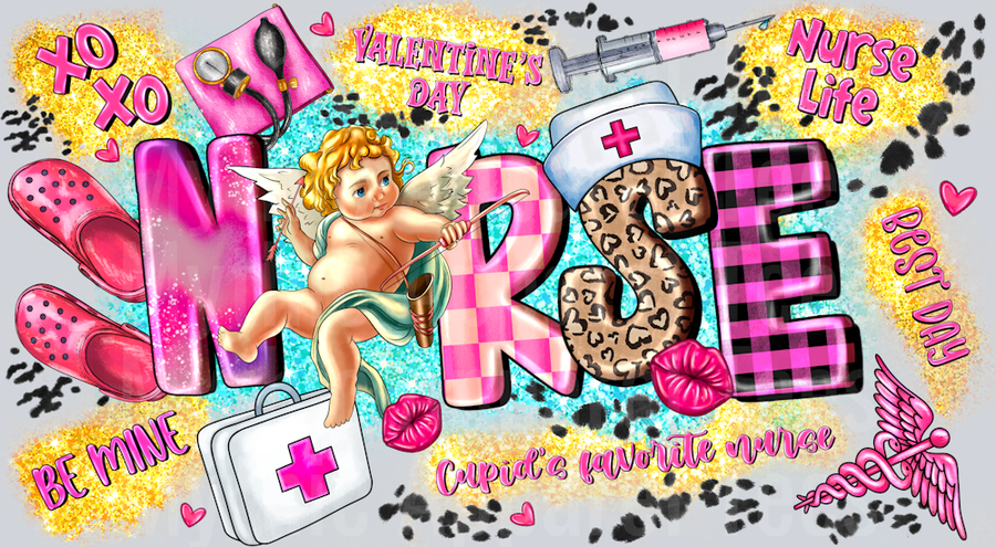 Valentine Nurse Tumbler 2