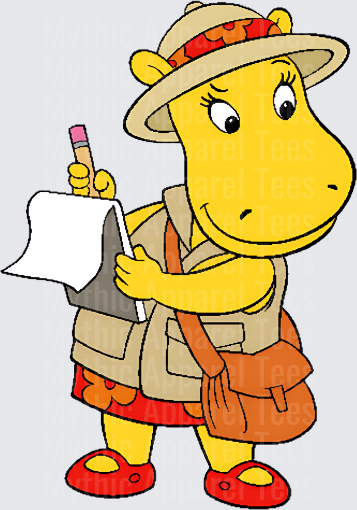 Tasha the Hippo Explorer Safari Outfit with Clipboard and Pencil Backyardigans