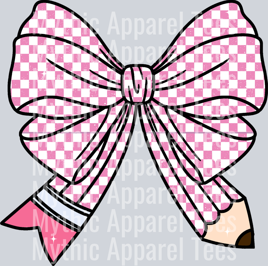 COQUETTE bow 2 DTF Teacher Transfers