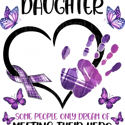 Alzheimer's Awareness DTF Transfer