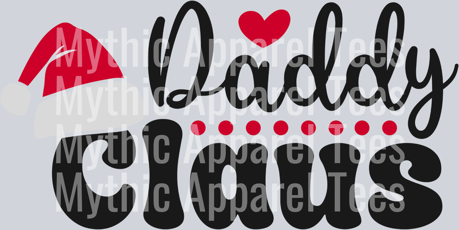 Daddy Claus Matching Christmas Design