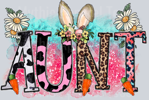Easter Aunt Bunny Ears