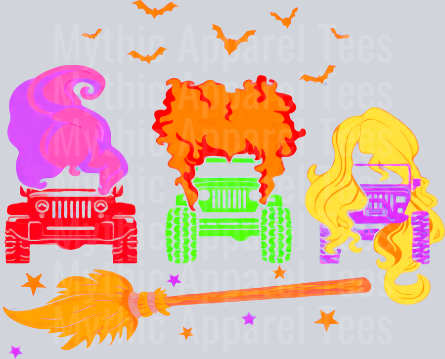 Hocus Pocus Jeep halloween 2019 shirt