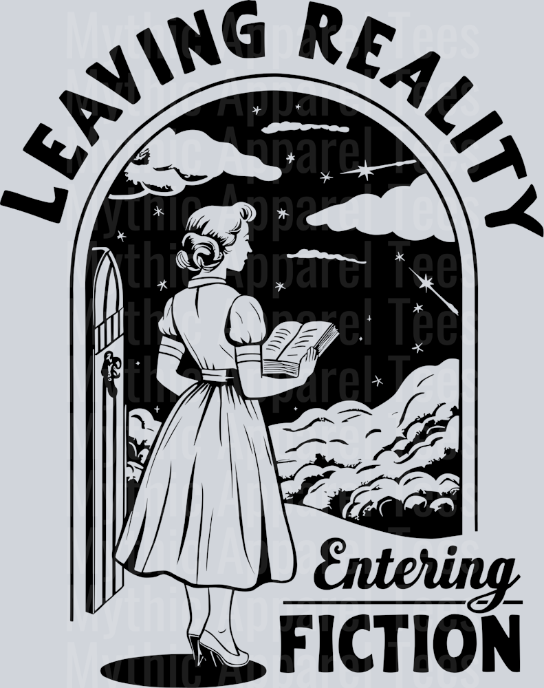 Leaving Reality Entering Fiction 4 DTF Book Transfers