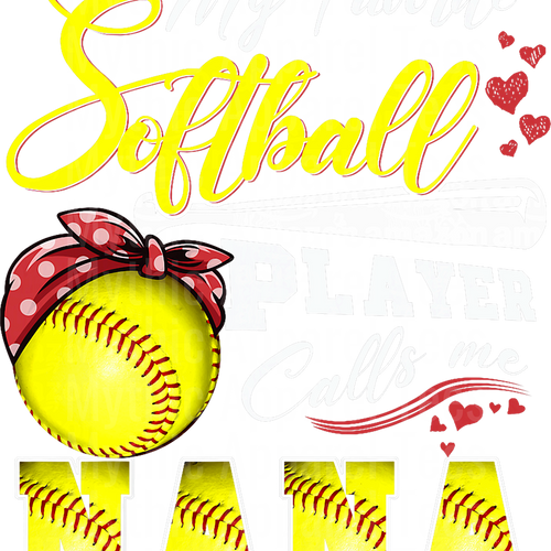 Softball DTF Transfer