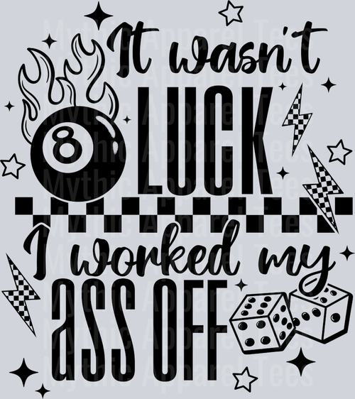 It_Wasn_t_Luck_Black