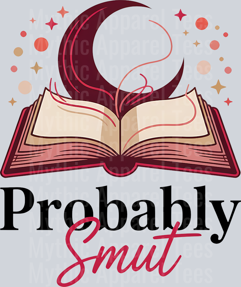 Probably Smut Book DTF Book Transfers