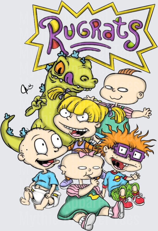 Rug Rats Classic Cast Tommy Chuckie Angelica Dil Phil Group