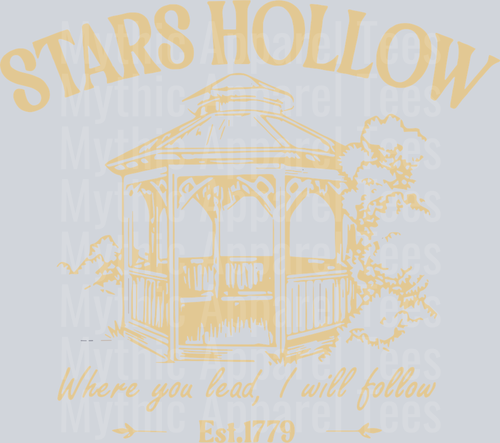 MUA Stars Hollow Where You Lead I Will Follow Est 1779