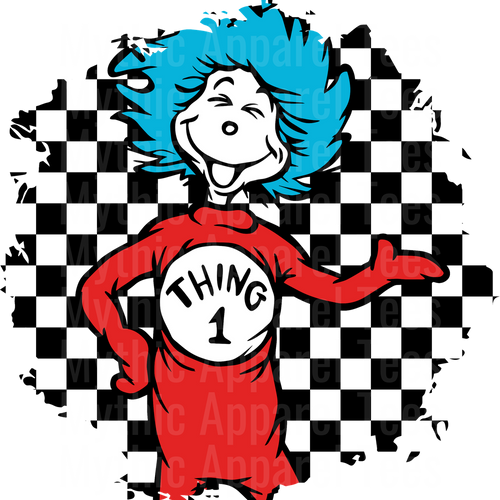 Dr Suess DTF Transfer