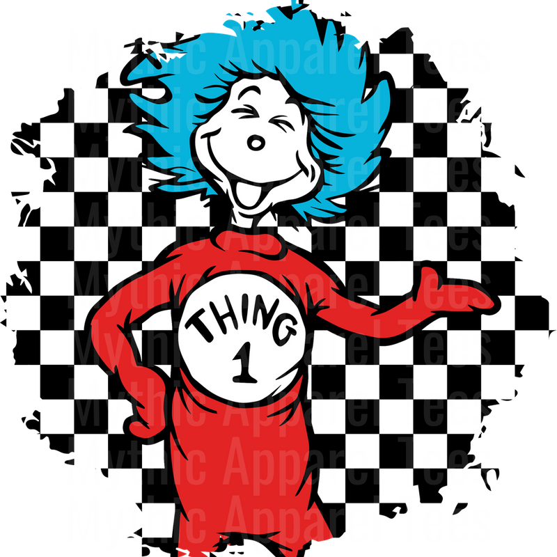 Dr Suess DTF Transfer
