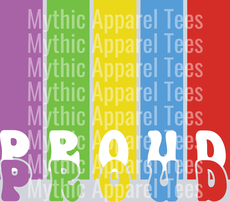 Proud Shadow Graphics LGBTQ+ Transfer