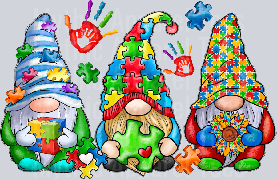 Autism Gnome Autism Awareness